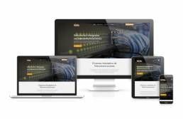 Diseño web responsive Telecomunicaciones